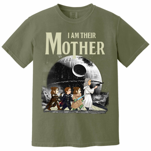 I Am Their Mother - Personalized Shirt For Mom Vr2 - Image 3