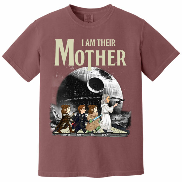I Am Their Mother - Personalized Shirt For Mom Vr2 - Image 6