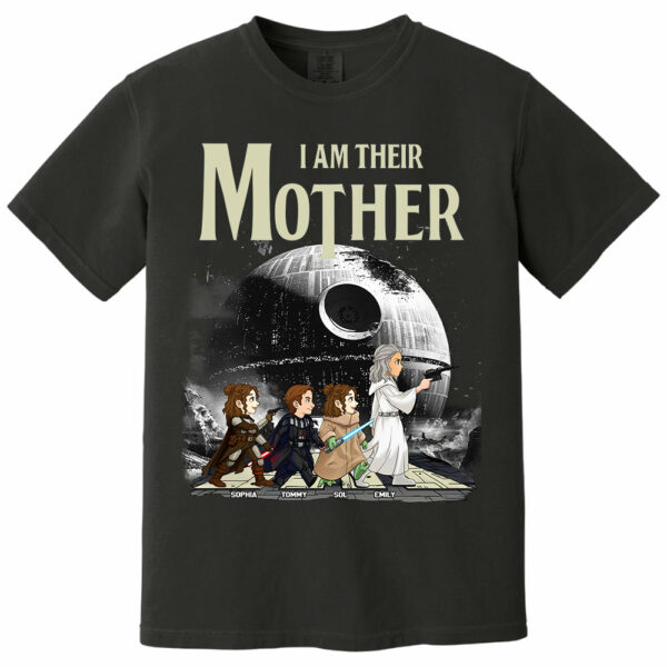 I Am Their Mother - Personalized Shirt For Mom Vr2 - Image 2
