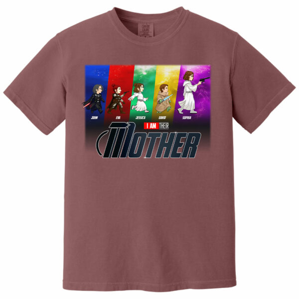 I Am Their Mother - Personalized Shirt For Mom - Image 14
