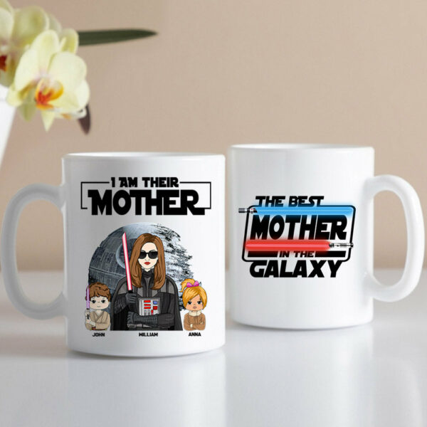 I Am Their Mother Custom Mug - Mother's Day Gift For Mom - Birthday Gift For Her - Image 5