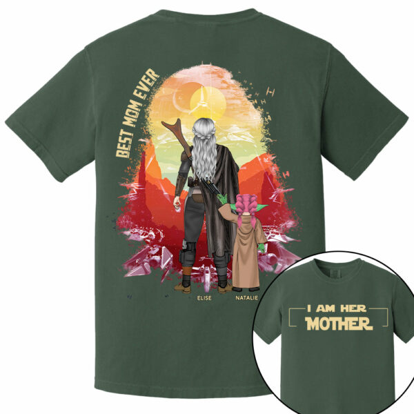 I Am Their Mother Custom Shirt For Mom - Mother's Day Gift 2025 New - Image 7