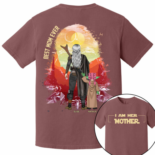 I Am Their Mother Custom Shirt For Mom - Mother's Day Gift 2025 New - Image 4