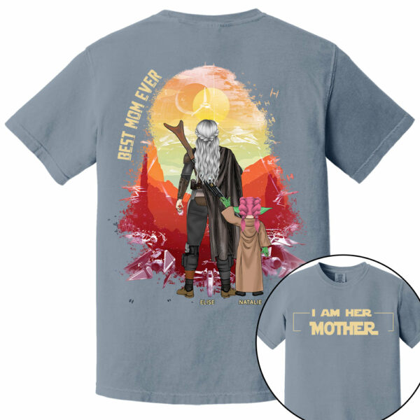 I Am Their Mother Custom Shirt For Mom - Mother's Day Gift 2025 New - Image 6