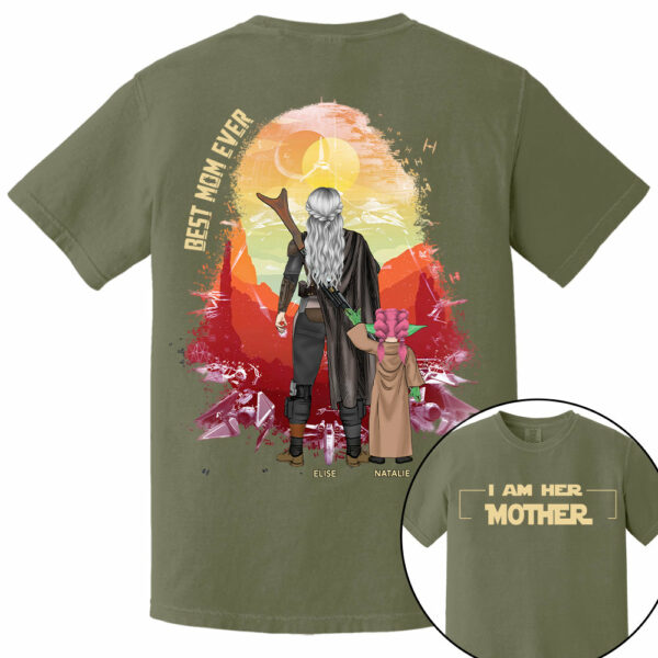 I Am Their Mother Custom Shirt For Mom - Mother's Day Gift 2025 New - Image 9