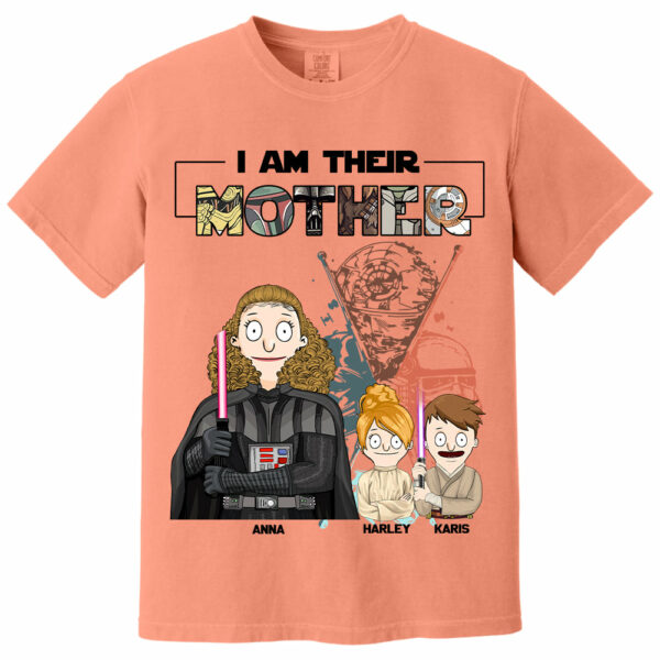 I Am Their Mother Custom Shirt For Mom - Mother's Day Gift 2025 Vr2 - Image 11
