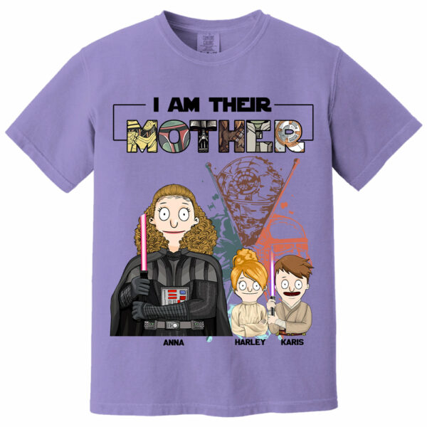 I Am Their Mother Custom Shirt For Mom - Mother's Day Gift 2025 Vr2 - Image 12