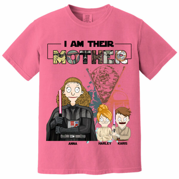 I Am Their Mother Custom Shirt For Mom - Mother's Day Gift 2025 Vr2 - Image 9