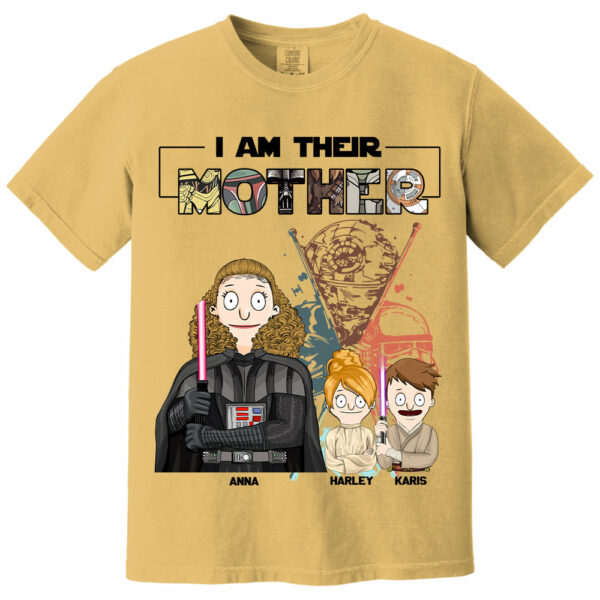 I Am Their Mother Custom Shirt For Mom - Mother's Day Gift 2025 Vr2 - Image 8