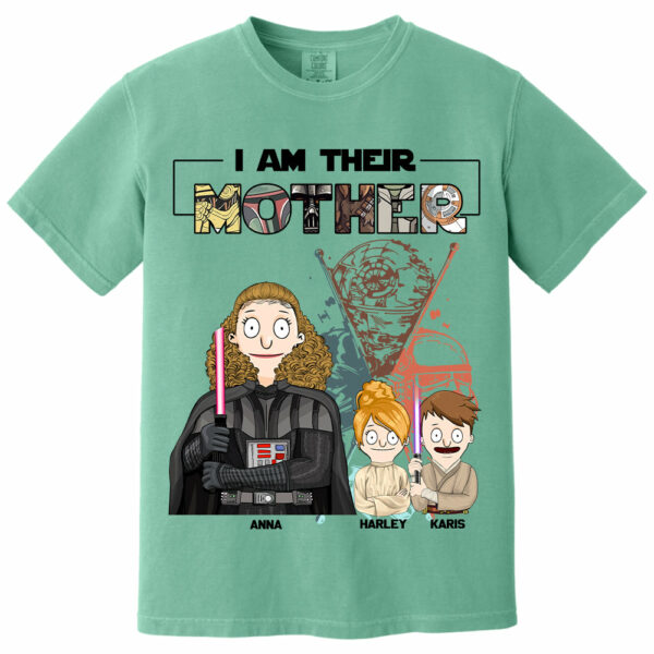 I Am Their Mother Custom Shirt For Mom - Mother's Day Gift 2025 Vr2 - Image 10