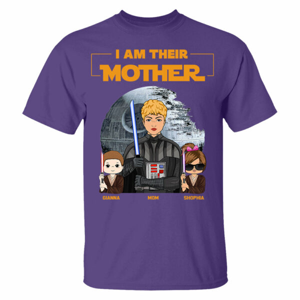 I Am Their Mother Custom Shirt For Mom - Mother's Day Gift - Image 6