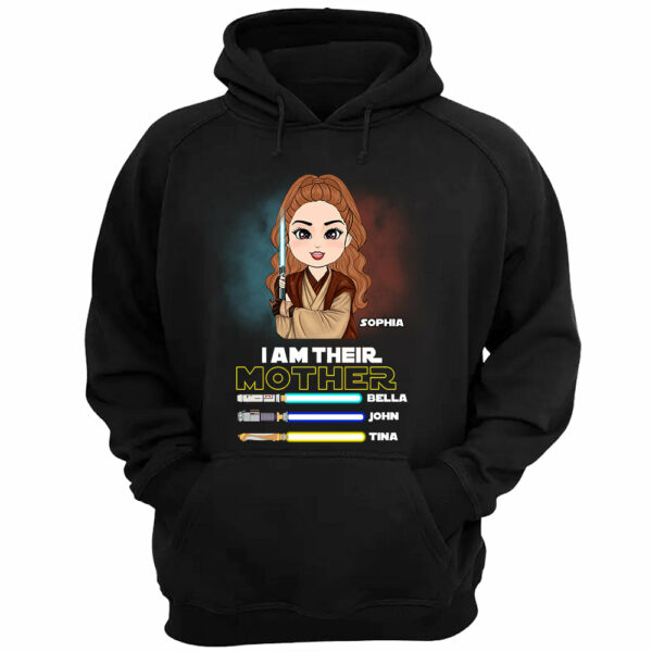 I Am Their Mother Custom Shirt For Mom - Image 3