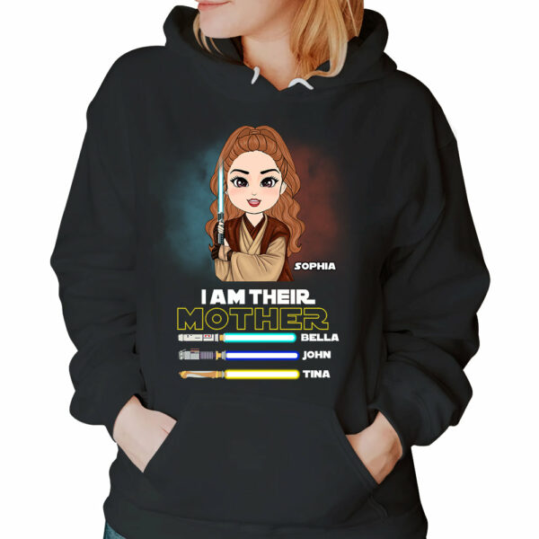 I Am Their Mother Custom Shirt For Mom - Image 4