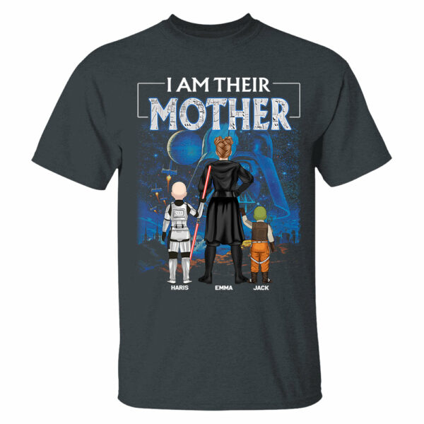 I Am Their Mother/ Father - Personalized Shirt For Mom/Dad Tu24 - Image 5