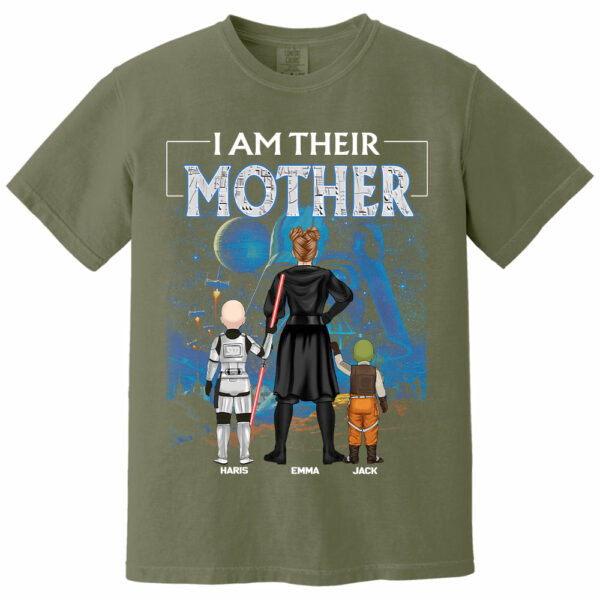 I Am Their Mother/ Father - Personalized Shirt For Mom/Dad Tu24 - Image 12