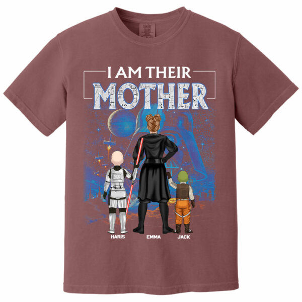 I Am Their Mother/ Father - Personalized Shirt For Mom/Dad Tu24 - Image 15