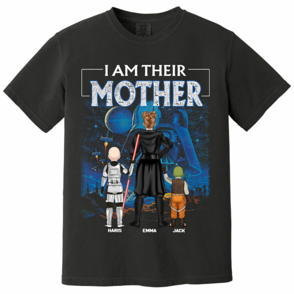 I Am Their Mother/ Father - Personalized Shirt For Mom/Dad Tu24 - Image 8