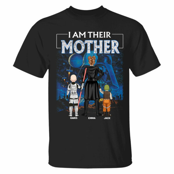 I Am Their Mother/ Father - Personalized Shirt For Mom/Dad Tu24 - Image 4