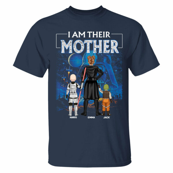 I Am Their Mother/ Father - Personalized Shirt For Mom/Dad Tu24 - Image 6