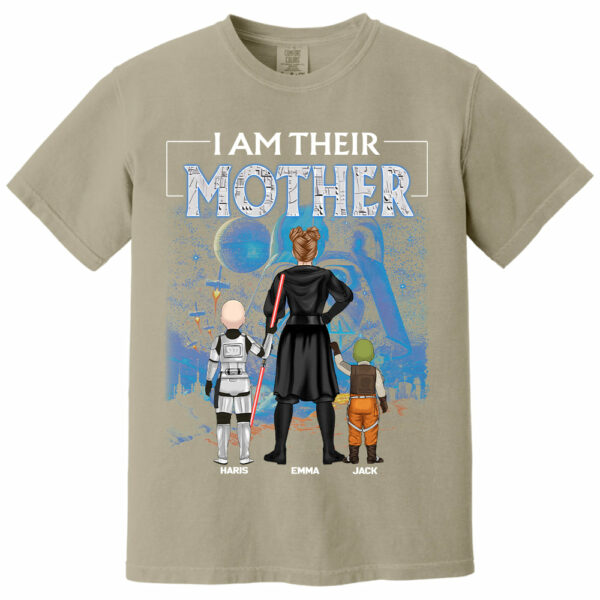 I Am Their Mother/ Father - Personalized Shirt For Mom/Dad Tu24 - Image 14