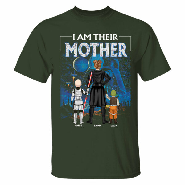 I Am Their Mother/ Father - Personalized Shirt For Mom/Dad Tu24 - Image 7