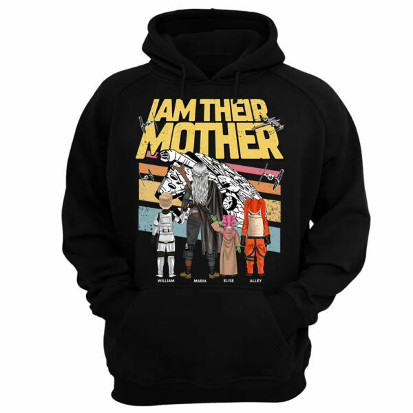 I Am Their Mother -Personalized Shirt For Mom - Custom Kid Shirt Mother's Day NA04 - Image 12