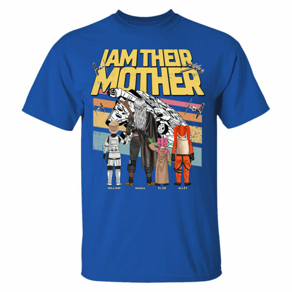 I Am Their Mother -Personalized Shirt For Mom - Custom Kid Shirt Mother's Day NA04 - Image 4