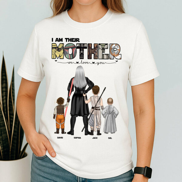 I Am Their Mother, Personalized Shirt For Mom T1807