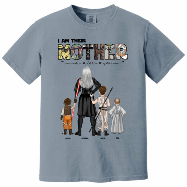 I Am Their Mother, Personalized Shirt For Mom T1807 - Image 7