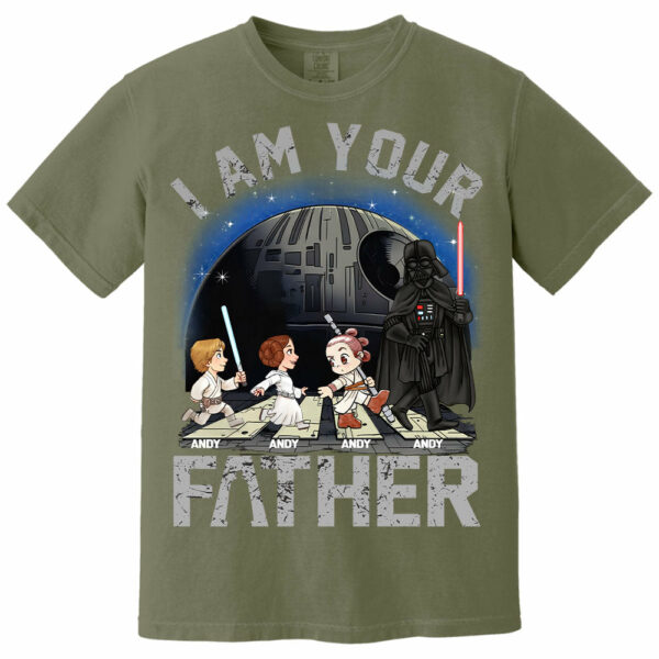 I Am Your Father, Custom Shirt for Dad, Personalized Father's Day Gift T1807 - Image 12