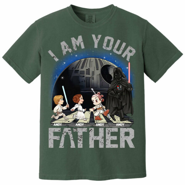 I Am Your Father, Custom Shirt for Dad, Personalized Father's Day Gift T1807 - Image 15