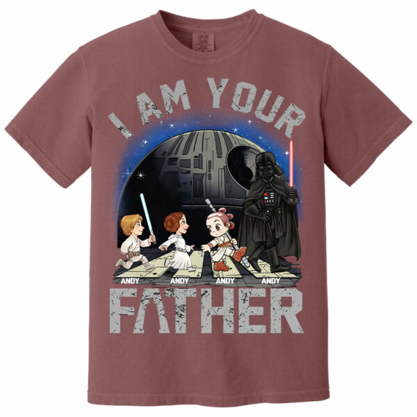 I Am Your Father, Custom Shirt for Dad, Personalized Father's Day Gift T1807 - Image 14