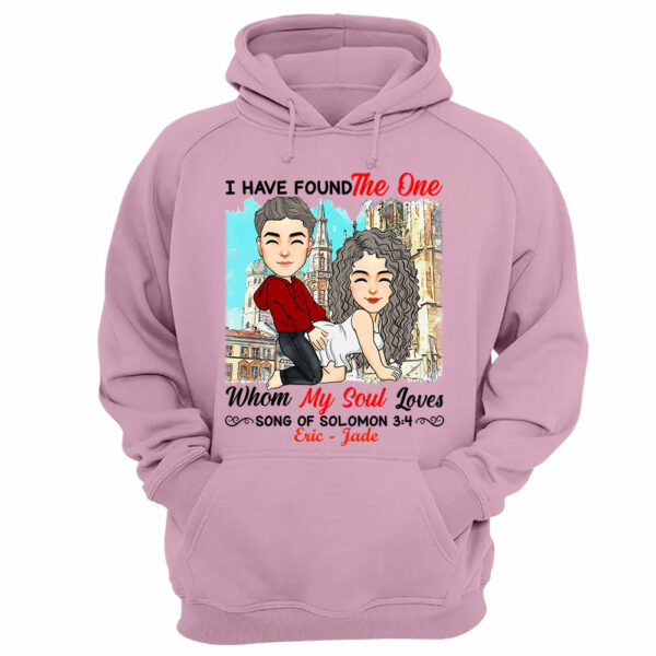 I Have Found The One Whom My Soul Loves Song Of Solomon 3:4 - Personalized Shirt For Couple - Image 12