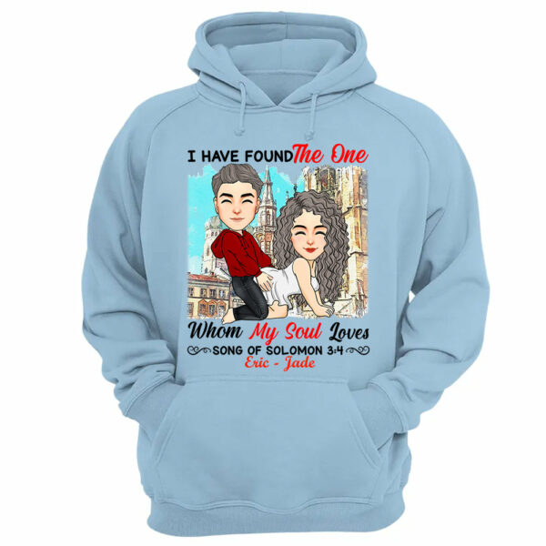 I Have Found The One Whom My Soul Loves Song Of Solomon 3:4 - Personalized Shirt For Couple - Image 13