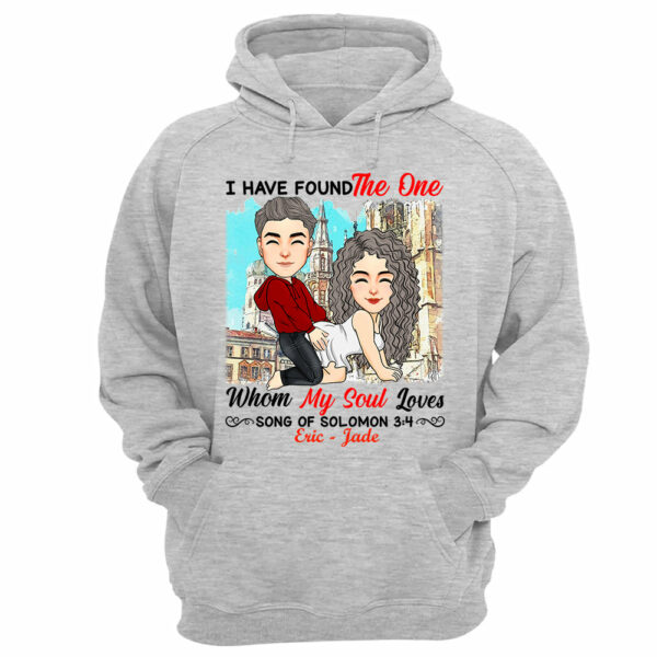 I Have Found The One Whom My Soul Loves Song Of Solomon 3:4 - Personalized Shirt For Couple - Image 11