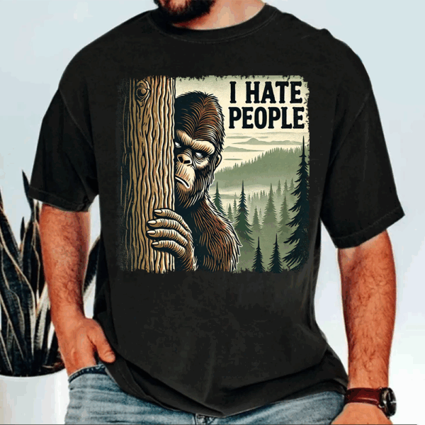 I Have People Funny Shirt For Bigfoot Lovers