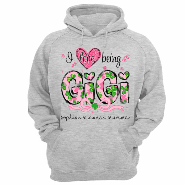 I Love Being Gigi Shirt - Personalized Lucky Shirt For Grandma Mimi Gigi NA04 - Image 13