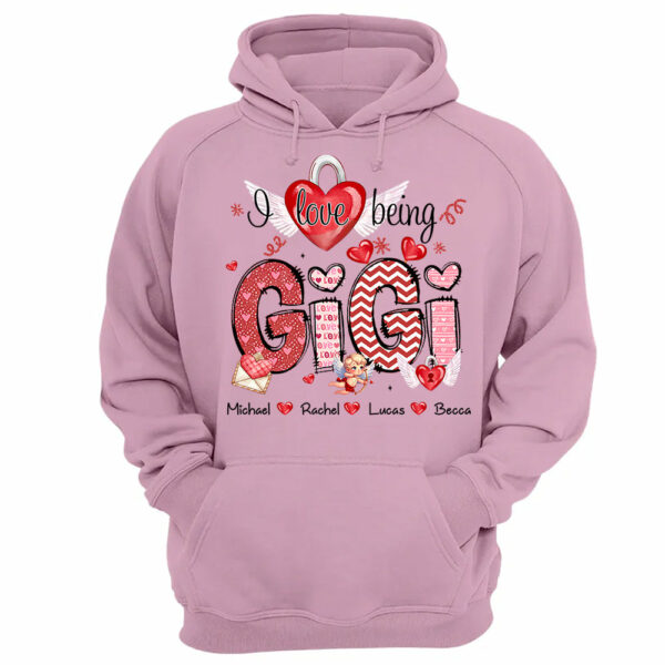 I Love Being Grandma - Personalized Grandma Shirt For Mimi Nana Mom - Custom Kid Names NA04 - Image 12