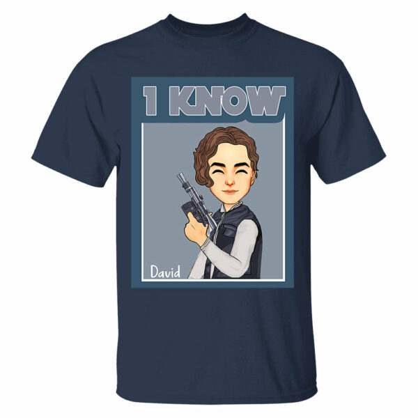 I Love You I Know - Personalized Shirt For Couple - Image 4