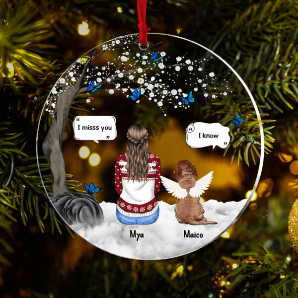 I Miss You - Memorial Gift For Pet Lovers, Dog Mom, Dog Dad, Cat Mom, Cat Dad