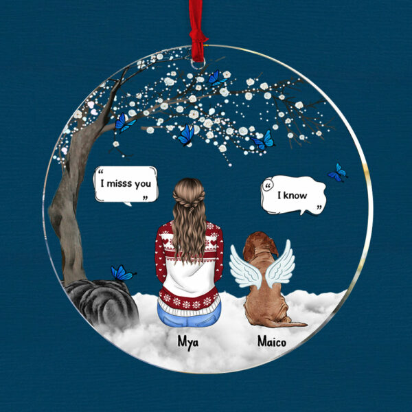 I Miss You - Memorial Gift For Pet Lovers, Dog Mom, Dog Dad, Cat Mom, Cat Dad - Image 4