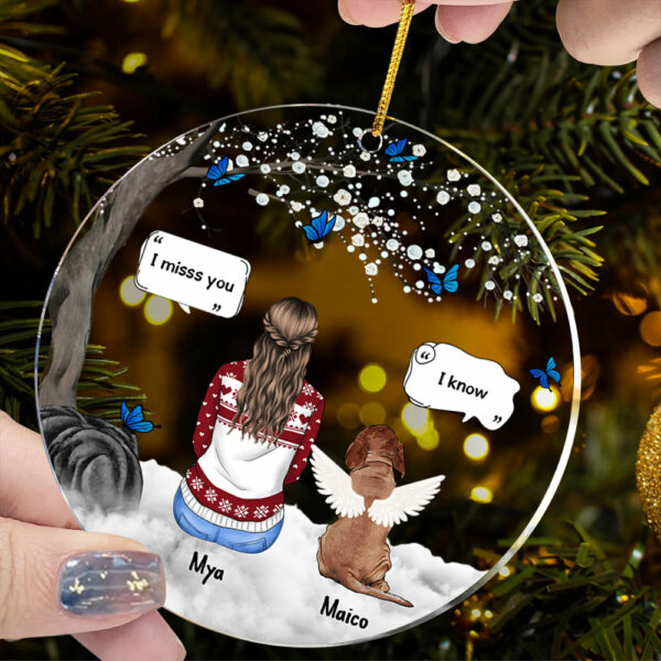 I Miss You - Memorial Gift For Pet Lovers, Dog Mom, Dog Dad, Cat Mom, Cat Dad - Image 6