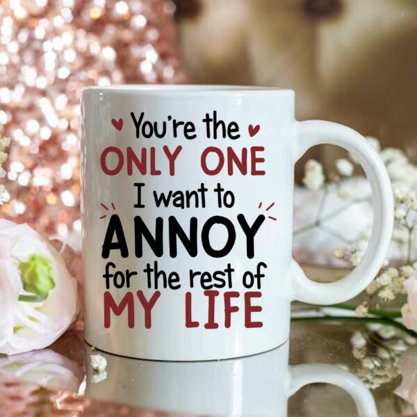 I Promise To Always Be By Your Side - Couple Personalized Custom Mug - Gift For Husband Wife, Anniversary - Image 7