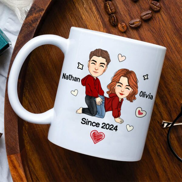 I Promise To Always Be By Your Side Or Under You Or On Top - Funny Naughty Gifts For Couples - Personalized Mug - Image 5