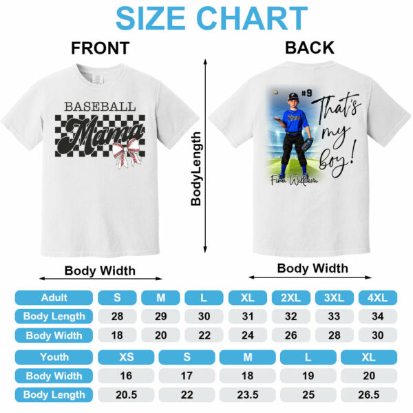 I Will Always Be Your Biggest Fan - Personalized Shirt For Mom, Family Member - Image 9