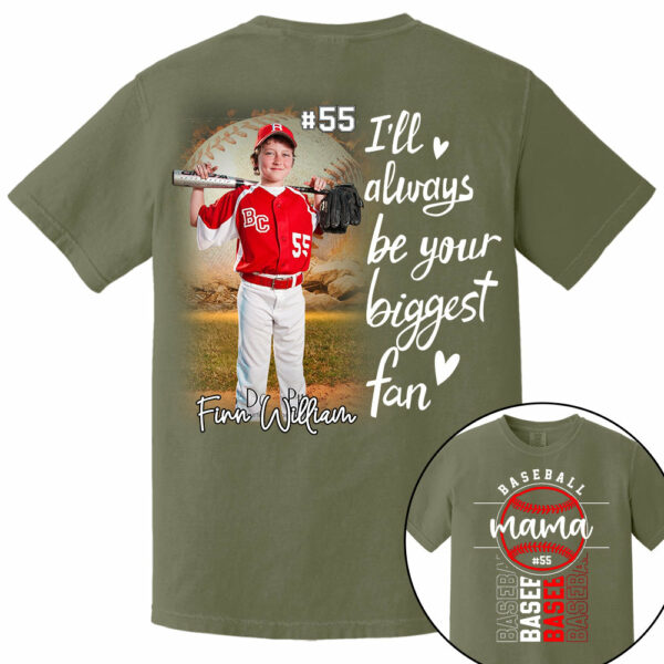 I Will Always Be Your Biggest Fan - Personalized Shirt For Mom, Family Member - Image 7