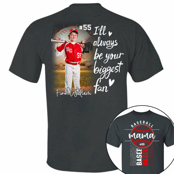 I Will Always Be Your Biggest Fan - Personalized Shirt For Mom, Family Member - Image 5