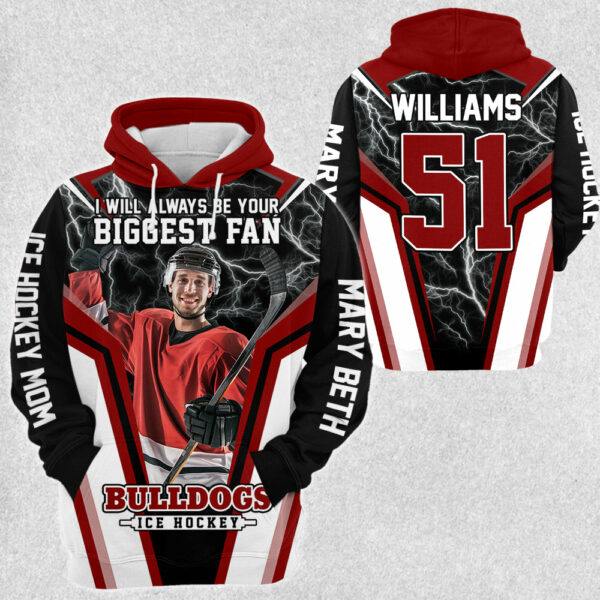 I Will Always Be Your Biggest Fan Vr3 Personalized All Over Print Shirt For Ice Hockey Mom Grandma Sport Family - Image 5