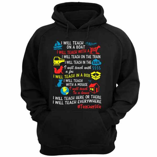I Will Teach On A Boat I Will Teach With A Goat Personalized Shirt For Teacher - Image 4