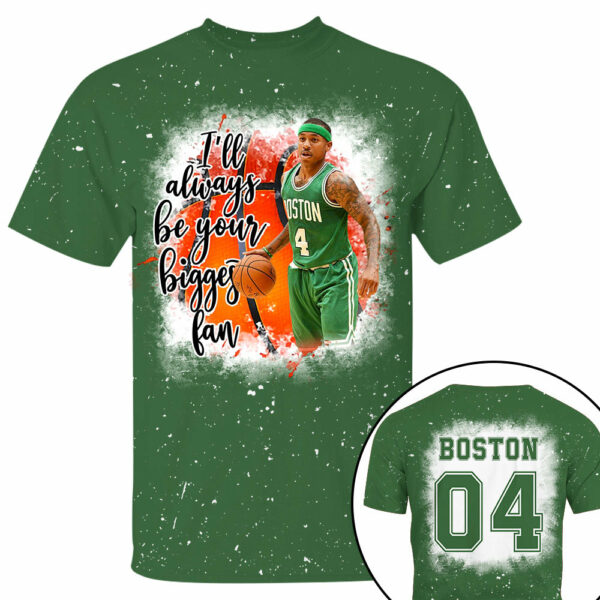 I'll Always Be Your Biggest Fan Personalized Shirt Custom Photo Player Sport Mom Shirt K1702 - Image 3